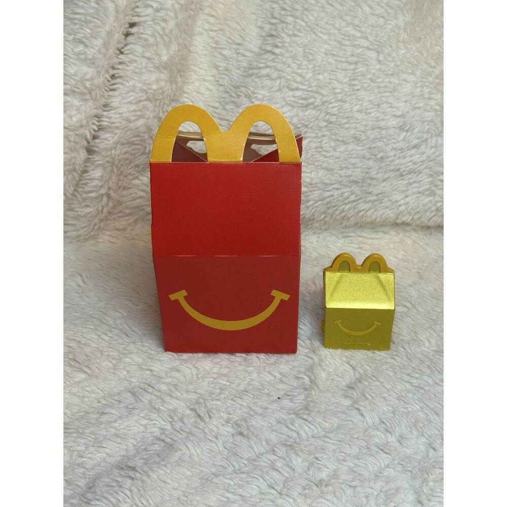 Lil McDonald’s Number 21 #21 Golden Happy Meal Toy New In Box 2025 Gold Meal